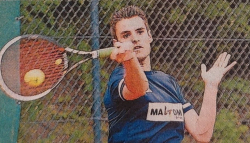 Sieg im Einzel und Doppel: Jan-Marc Thobe. Foto: Langosch